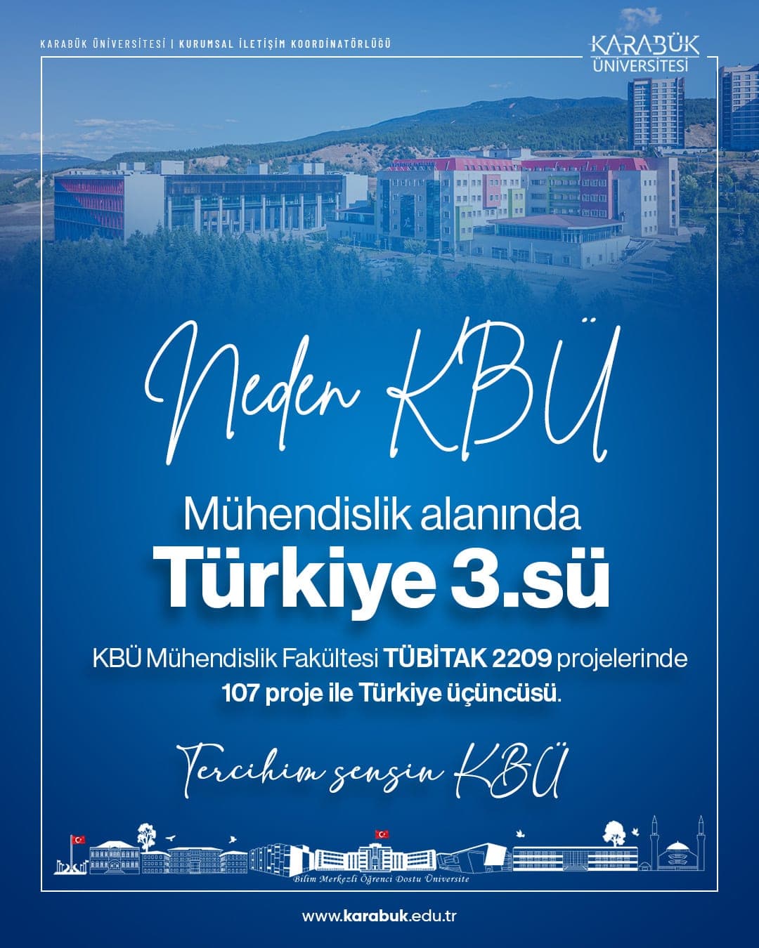 Mühendislikte Türkiye 3.'sü