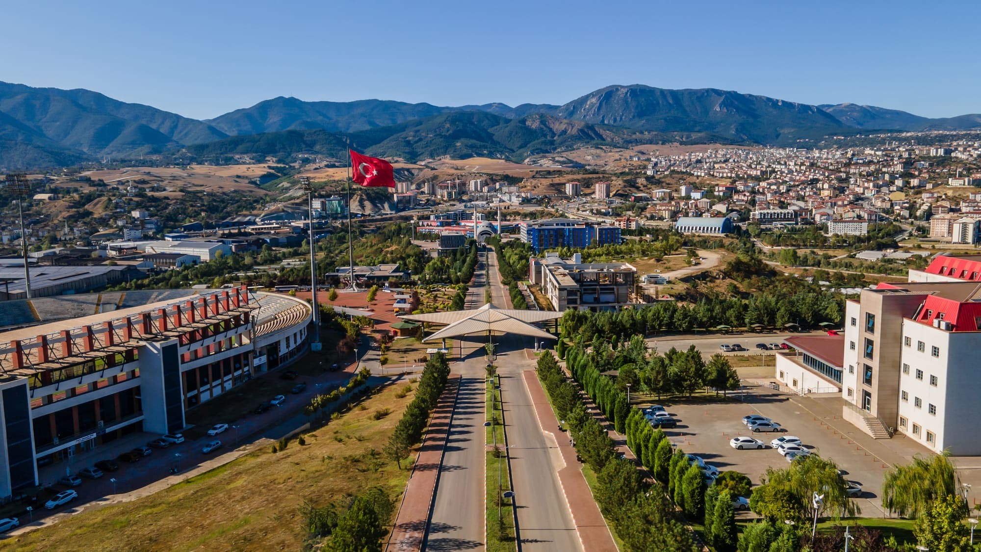 Karabük Üniversitesi kampüsü