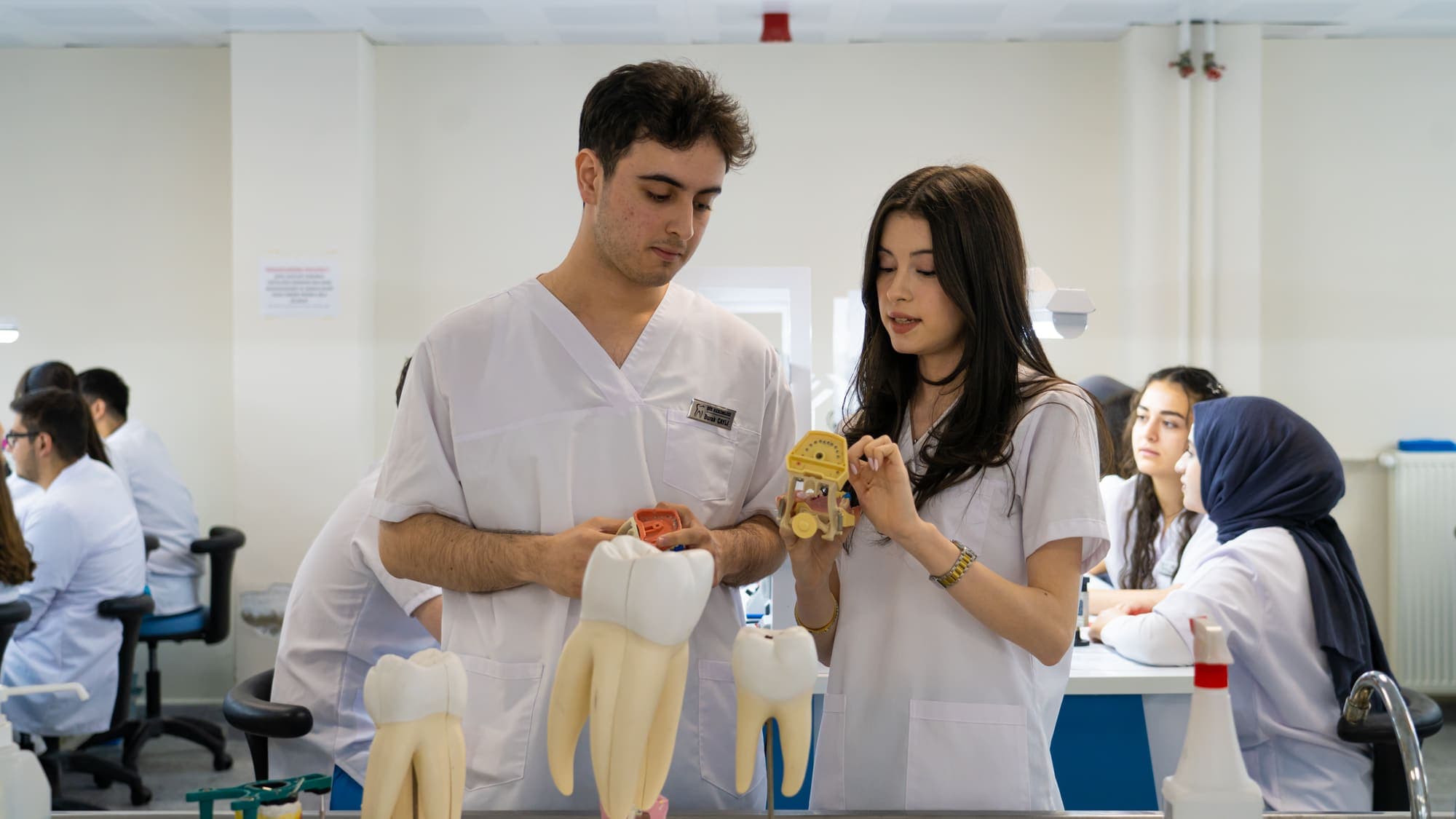 Diş Hekimliği Fakültesi uygulama laboratuvarı
