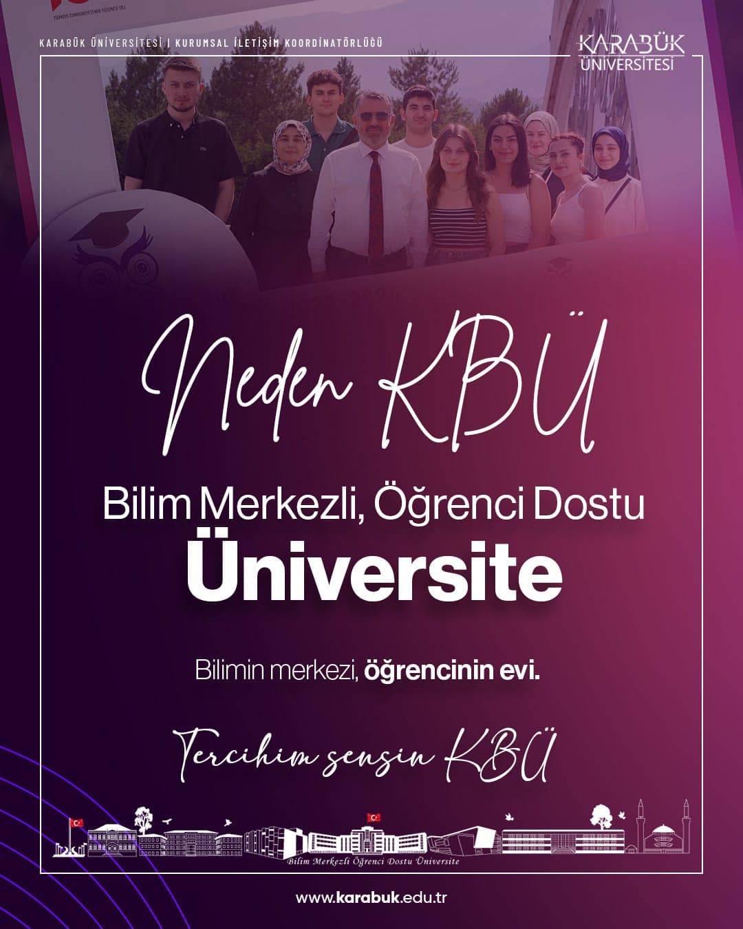 Bilim Merkezli, Öğrenci Dostu Üniversite