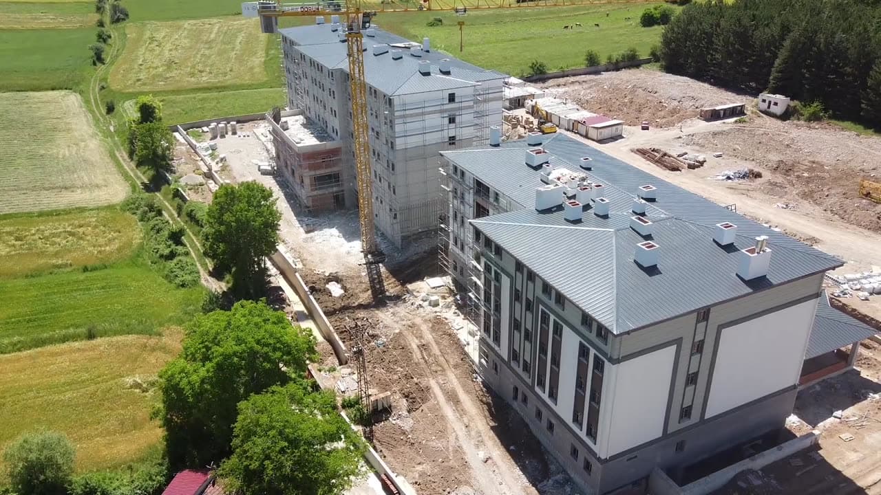 Eskipazar Yurdu yeni bina inşaatı